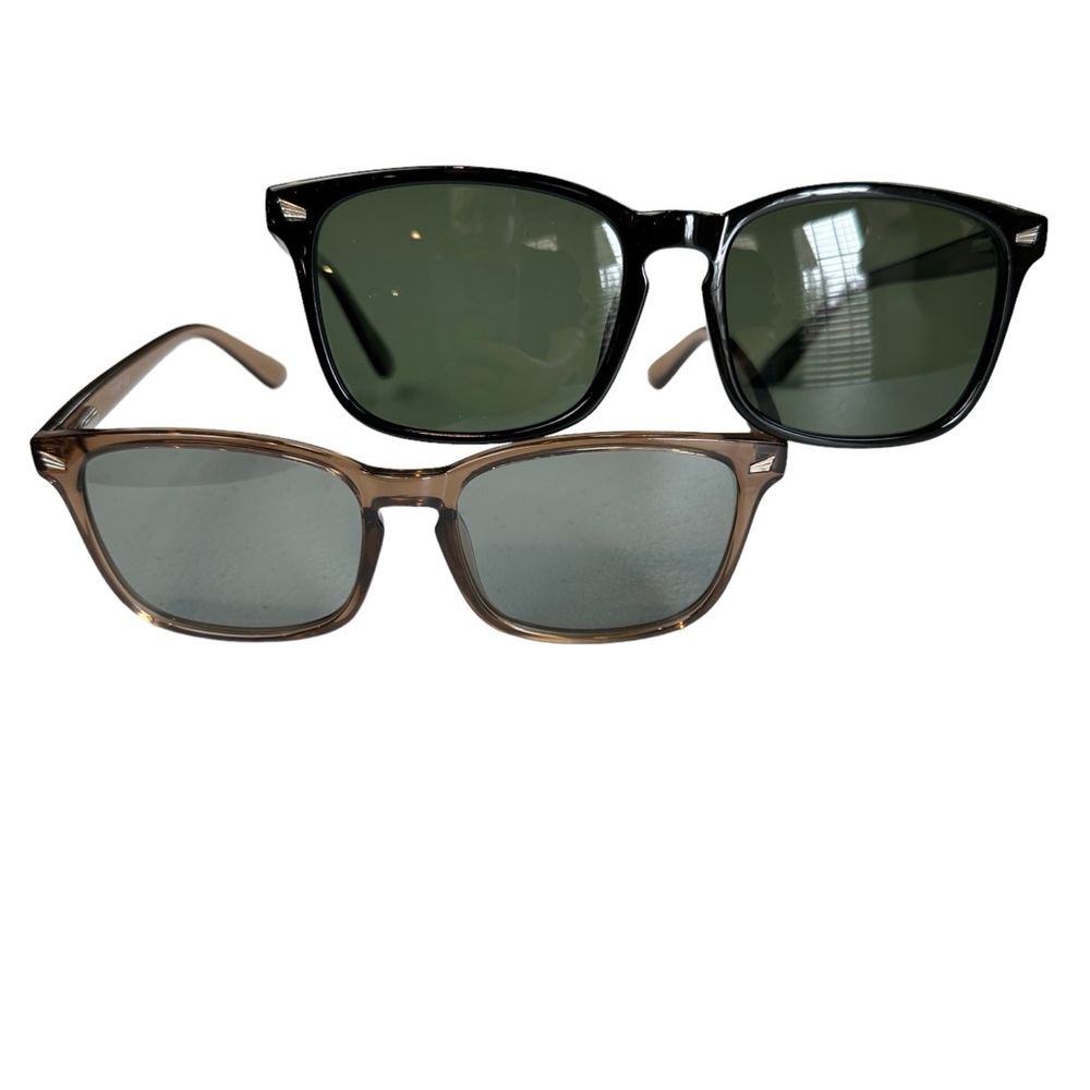 TIJN New 2 Pairs of Sunglasses - Black & Brown